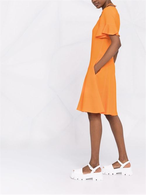 V-neck flared dress STELLA MCCARTNEY | 604238SSA027501